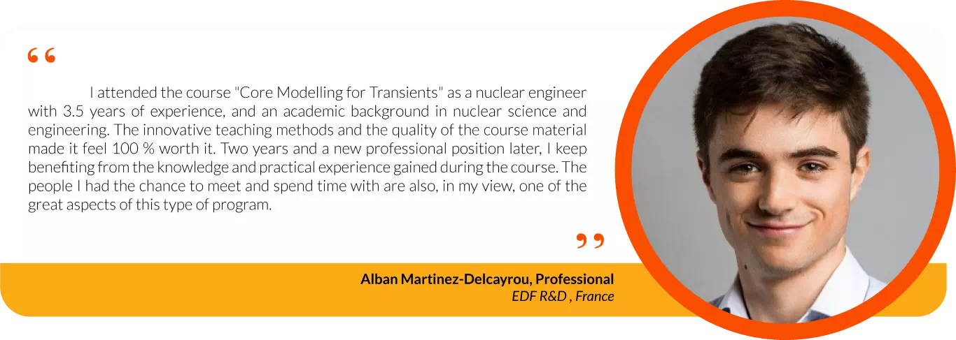 Student testimonial from Alban Delcayrou